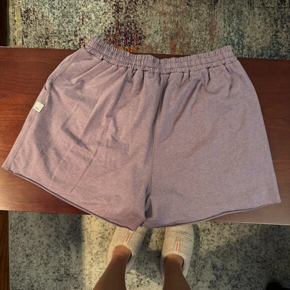 Vuori Boyfriend Shorts in Purple - Picture 3 of 3